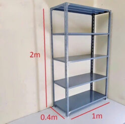 Kệ Sắt V Lỗ Cao 2m Dài 1m Rộng 40 Dùng 5 Sàn