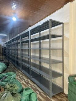 Kệ Sắt V lỗ 6 Tầng Dài 1m
