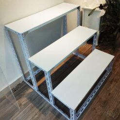 Kệ Sắt V Lỗ Bậc Thang 3 Tầng