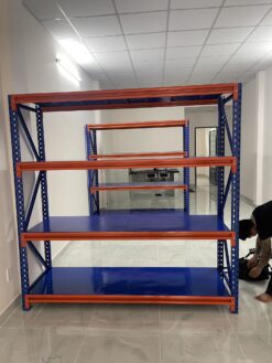 Kệ Trung Tải 4 Tầng Dài 2m